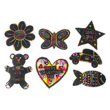 Colorationen - Rubbelfiguren-Formen, 98-tlg.