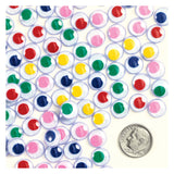 Colorationen - farbige Kulleraugen, 1000 Stück.
