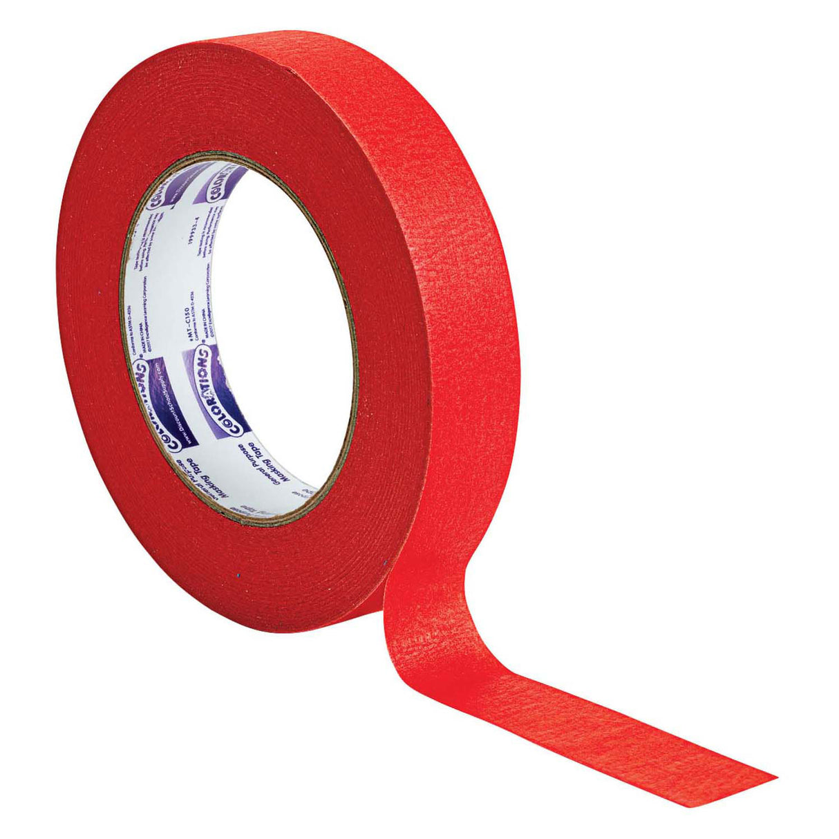Colorations - Abdeckband 2,5 cm - rot