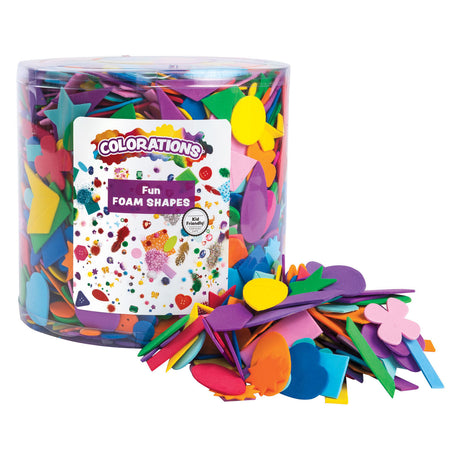 Colorations - foam knutselvormpjes - 227gr.