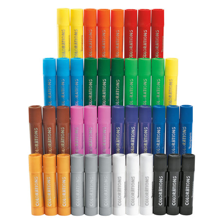 Colorations - tempera verfsticks in 14 kleuren - 42st.