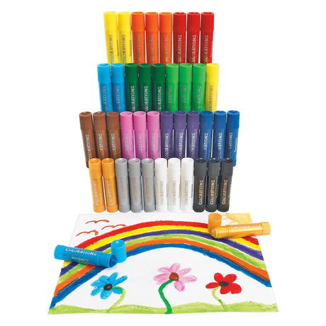 Colorations - tempera verfsticks in 14 kleuren - 42st.