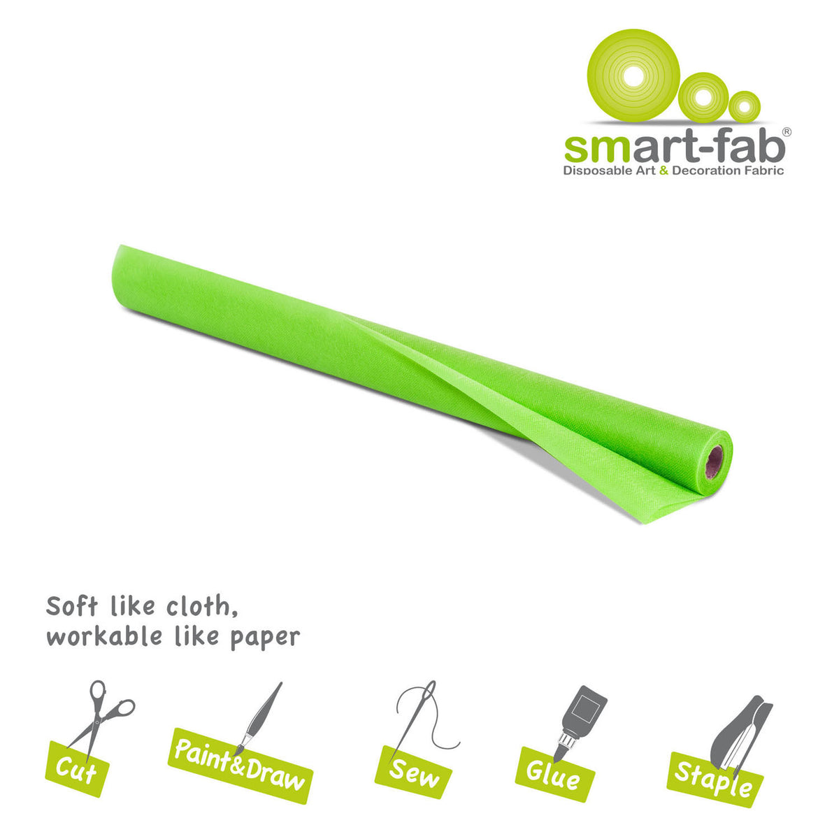 Smart Fab Rolle 0,61 x 5,5 m – grün