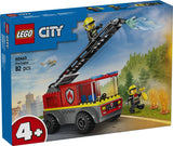 Lego City Fire Brigade Ladder Car With Figures - 60463