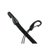 Widk Snelbinder mit großartigem Sicherheitshaken und 4 Reifen. Schwarz 57 cm