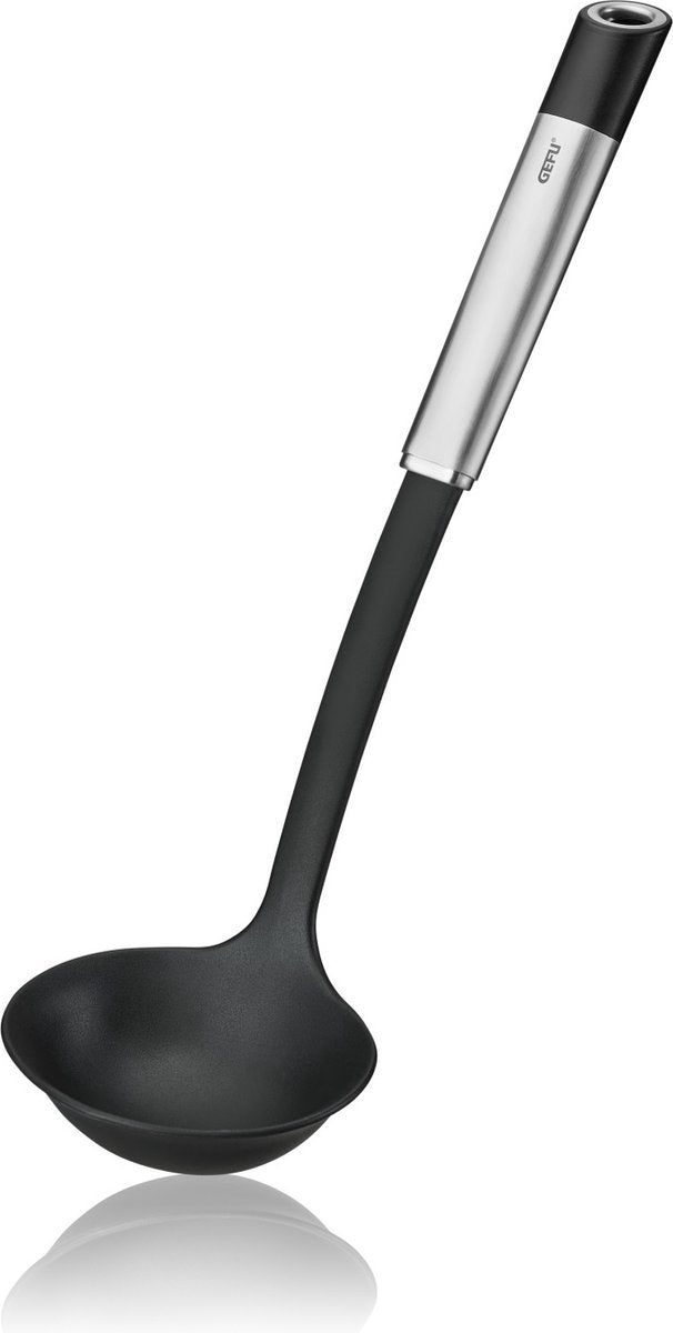 Gefu Primeline Schöpfkelle Nylon 33,5 cm – 100 ml – für antihaftbeschichtete Pfannen