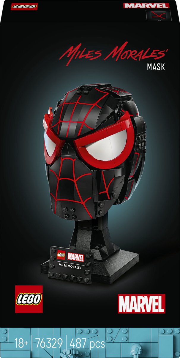 Lego® Marvel Miles Morales Maske, Bauset – 76329