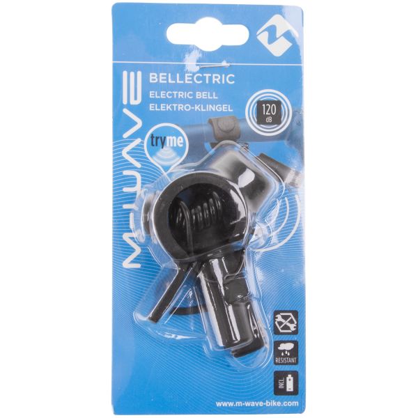 M-Wave BEL Black 120 dB Elektrofahrradglocke 420270