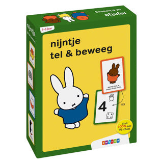 Miffy zählt und bewegt sich. 3+