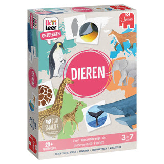 Ich lerne Jumbo-Lernspiel zum Entdecken von Tieren