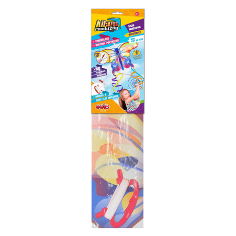 Kites Ready 2 Fly - Pop -up Mini Nylon Vlieger Vlinder Regenbogen