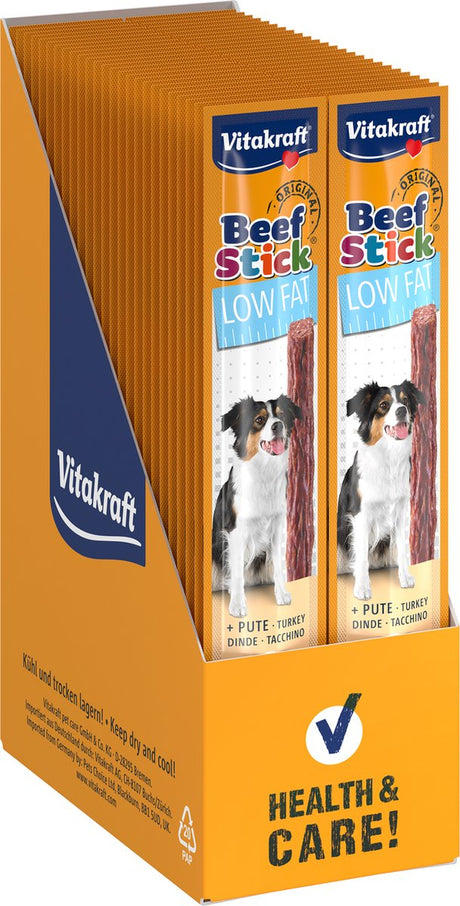 Vitakraft Rindersticks fettarm – 12g – 50 Stück