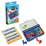 Smartgames IQ Fit – logisches Denkspiel Reisepuzzle – 120 Aufgaben mit 3D-Puzzleteilen – lehrreiches Solospiel für Kinder und Erwachsene – ab 6 Jahren