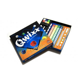 White Goblin Games Qwixx Deluxe Würfelspiel (niederländisch, 2 - 4 Spieler, 15 Minuten, ab 8 Jahren)
