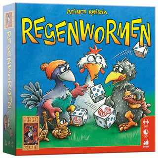 999games 999 Spiele Regenwürmer Würfelspiel (niederländisch, 2 - 7 Spieler, 20 Minuten, ab 8 Jahren)