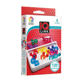 Smartgames IQ Link – logisches Denkspiel Reiserätsel – 120 Aufgaben mit Ringsystem – lehrreiches Solospiel für Kinder und Erwachsene – ab 8 Jahren