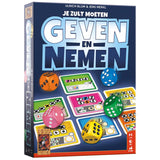 999games 999 Spiele – Geben und Nehmen – Würfelspiel – einzigartiger Spielmechanismus – mit abwaschbaren Karten und Filzstiften – Familienspiel – Brettspiel – kleines Geschenk