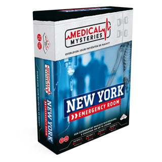 Identitätsspiele Medical Mysteries: New York Emergency Room – kooperatives Spiel – zusammenarbeiten, um die Patienten zu retten