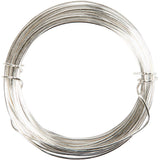 Creativ Company versilberter Draht, Stärke 0,4 mm, versilbert, 20 m 1 Rolle