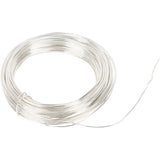 Creativ Company versilberter Draht, Stärke 1 mm, versilbert, 4 m 1 Rolle