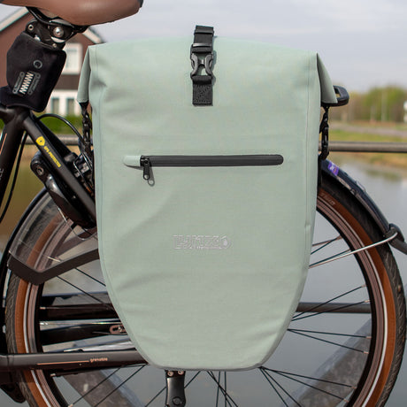 Lynx Fahrradtasche Single TPU 28L mintgrün wasserdicht E-Bike Hayes