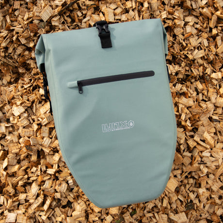 Lynx Fahrradtasche Single TPU 28L mintgrün wasserdicht E-Bike Hayes