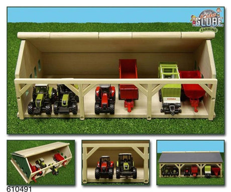 Kids Globe Agricultural Lock 3-Sektionen klein, 1:87