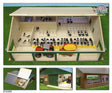 Kids Globe Laufstall Stall Holz mit Melkanlage 1:32