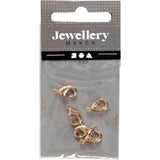 Creativ Company Carabiner Haken vergoldet, 5st.