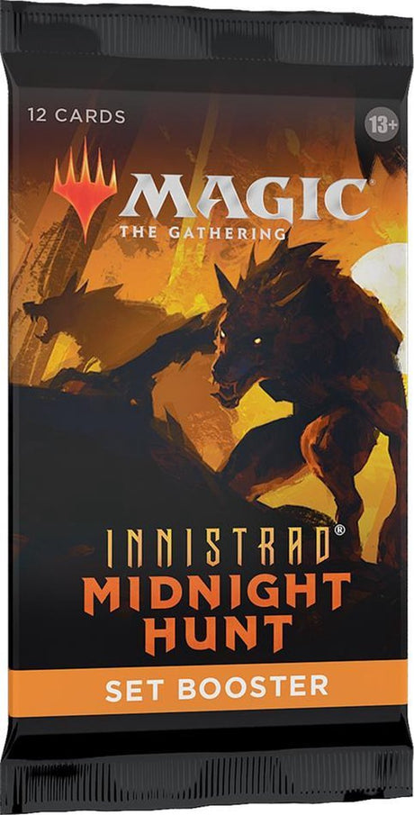Magic the Gathering Midnight Hunt Set Booster 1 Stück
