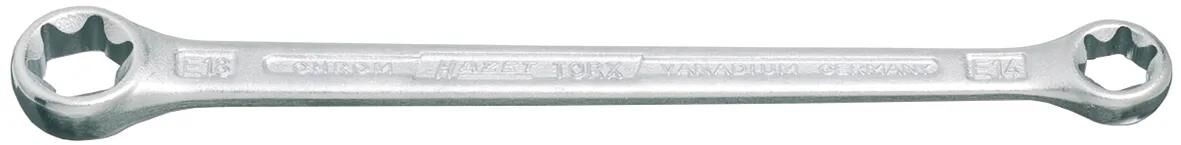 Hazet Doppelringschlüssel 609 Do-Ring-Chl. e14xe18 ,e-inneres Hexalobulär