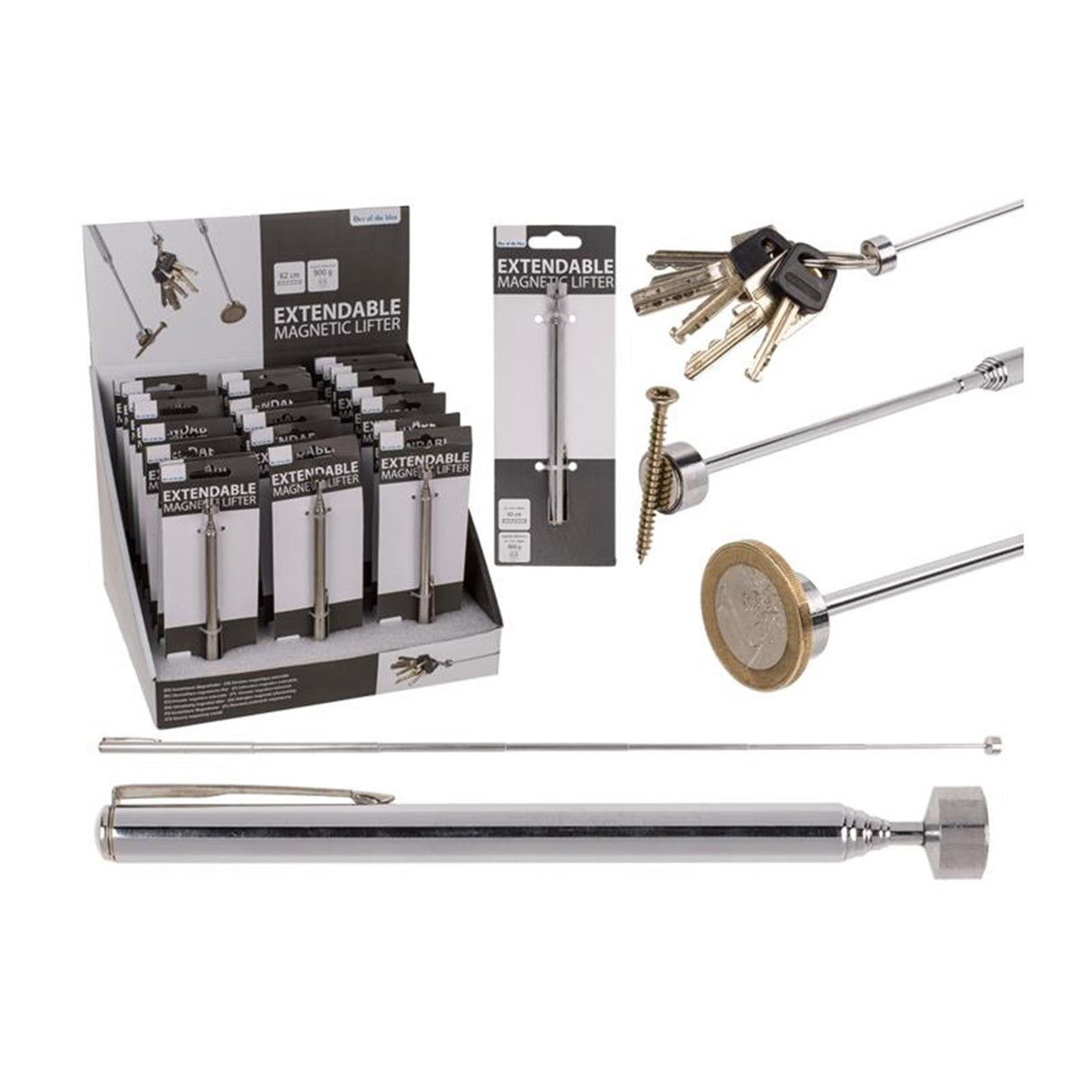 Ootb ausziehbarer Magnetheber 62 cm, maximales Hebegewicht 900 g