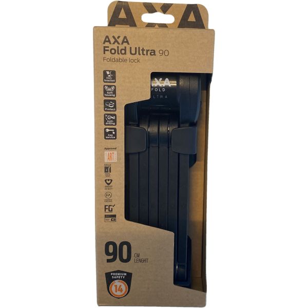Axa Faltschloss Fold Ultra 90cm Art** schwarz