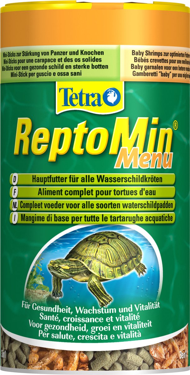 Tetra - Reptilienfutter - Reptilien - Reptomin-Menü 250ml - 6x6x11,7cm - 1Stk