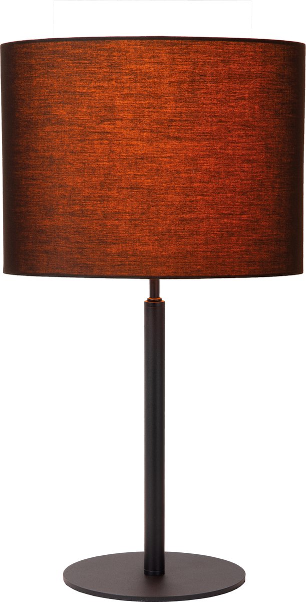 Lucide Maya - Tischlampe - ø 26 cm - 1xE27 - Schwarz - Japandi