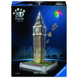 Ravensburger 3D-Puzzle Icons Big Ben – mit Licht – 235 Teile.