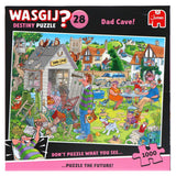 Jumbo Wasgij Destiny 28 Puzzle – Papas Männerhöhle, 1000 Teile.