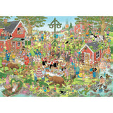 Jumbo Jan van Haasteren Puzzle - Mittsommerfest, 1000 Teile.
