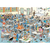 Jan van Haasteren Puzzle - Die Katzenausstellung - 1000 Teile.