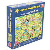 Jumbo Jan van Haasteren Puzzle - Hundeparcours, 1000 Teile.