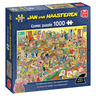 Jan van Haasteren Puzzle - Das Altersheim, 1000 Teile.