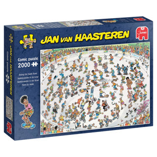 Jumbo jan van haasteren skateboarden in de bowl 2000 stukjes
