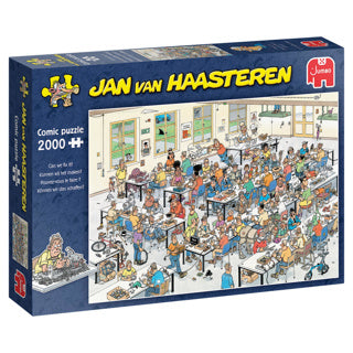 Jumbo-Puzzle von Jan van Haasteren – schaffen wir es? - 2000 Stk.