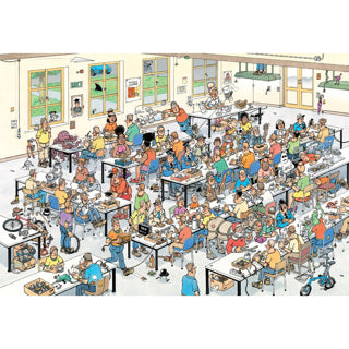 Jumbo-Puzzle von Jan van Haasteren – schaffen wir es? - 2000 Stk.
