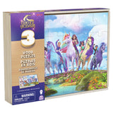 Einhorn-Akademie 3er-Pack Holzpuzzle in Holzbox (3x24 Teile) | 2 Stk