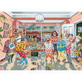 Jumbo Wasgij Retro Original 9 Puzzle – kleine Renovierung, 1000 Teile.