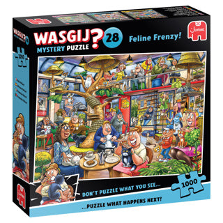 Wasgij Mystery 28 – Katz- und Mausspiel! - 1000 Teile Puzzle - Puzzle