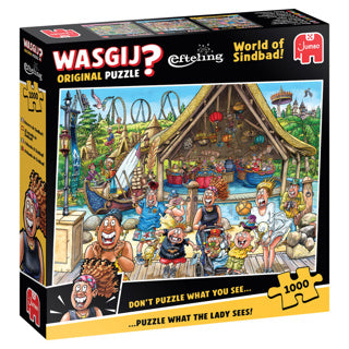 Wasgij Original Efteling-Puzzle – die Welt von Sindbad! - 1000 Stk.