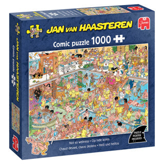 Jan van Haasteren – auf heißen Kohlen – 1000 Teile Puzzle – Puzzle