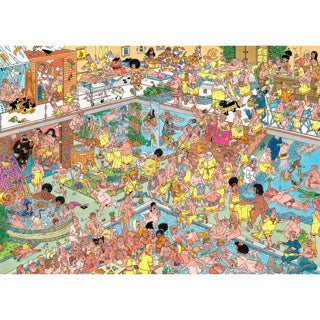 Jan van Haasteren – auf heißen Kohlen – 1000 Teile Puzzle – Puzzle